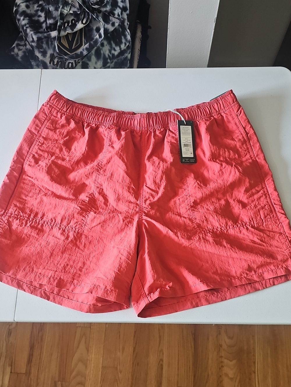Alpine Design Coral Elastic-Waist Casual Bermuda Shorts